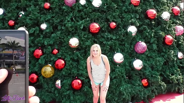 Remote Vibrator In Large Mall - Lot Of Fun With Letty Black