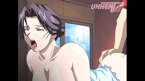 STEPMOM and STEPSON CAUGHT FUCKING by STEPMOM's stepSISTER — Uncensored Hentai   Subtitles