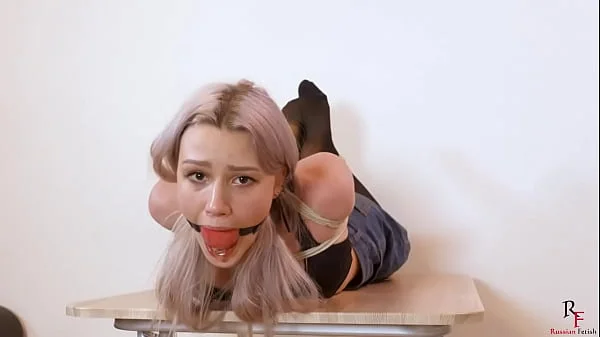 Astrid Hogtied for viewing Pleasure1