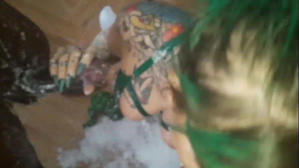 MFM PUKE DOUBLE BLOWJOB - MILK HURLING MESS