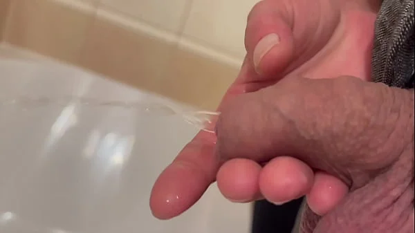 Hold his uncut Dick when he Pee on my fingers Compilation