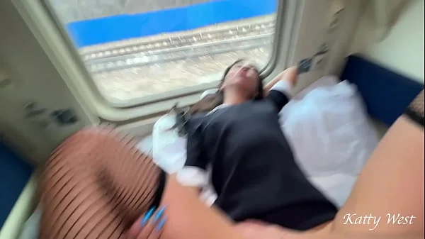 I called the conductor on the train to my compartment and fucked while she was on a break