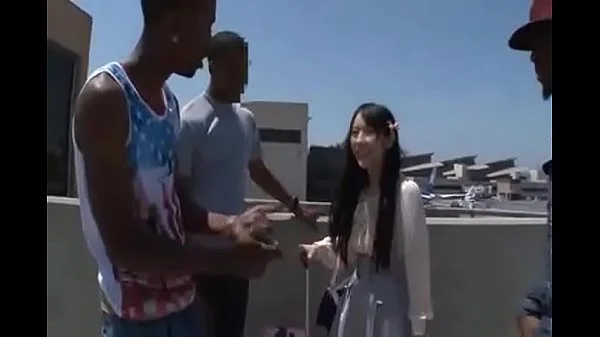 cute japanese girl fucked by black guy at public