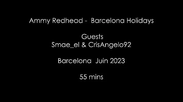 WET Ammy Redhead - Cris Angelo - Smae el papi - Threesome BARCELONE 2023 - 55MIN