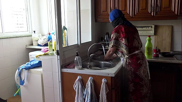 I shocked this muslim cleaning maid by telling her to clean my asshole!!!