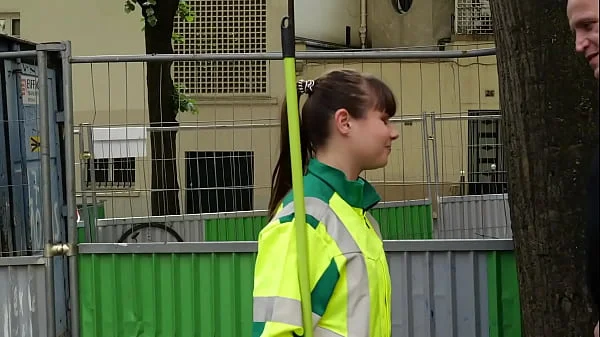 French star Luna Rival sweeps the streets 1