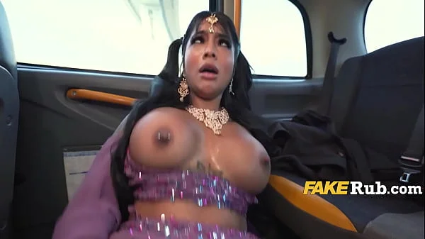 South Asian Nurse Fucks Taxi Man