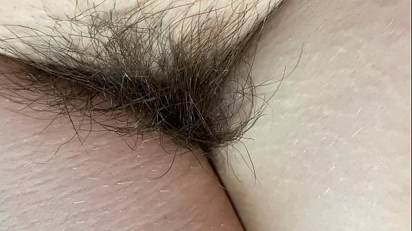 extreme close up on my hairy pussy huge bush 4k HD video hairy fetish