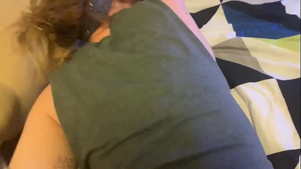 Tattoo slut sucks dick upside down then gets punished fucked