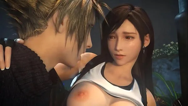 3D Compilation Tifa Lockhart Aerith Threesome Fuck Final Fantasy 7 Tifa Uncensored Hentai