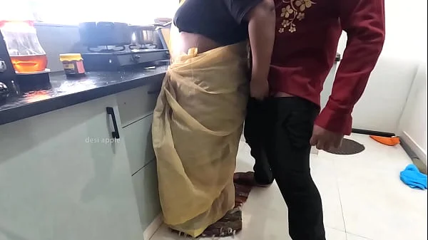 Tamil maid got fucked in kitchen