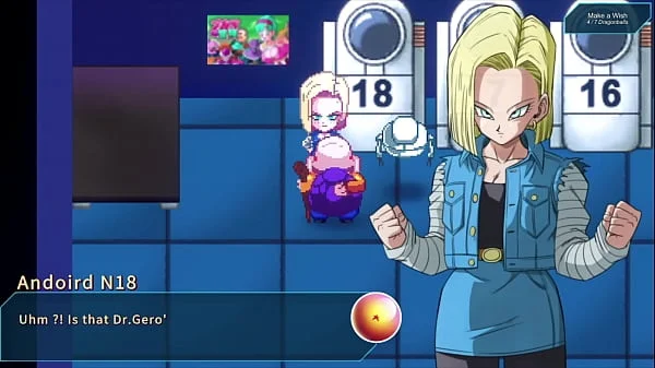 Kame Paradise 2 - Android 18 gets fucked by Master Roshi (Uncensored)