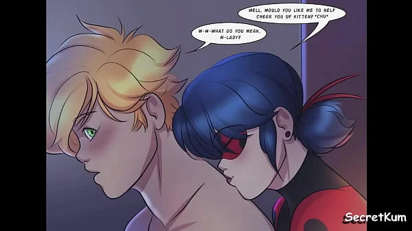 Miraculous Ladybug Relax - A big white Dick for a Naughty Bug.