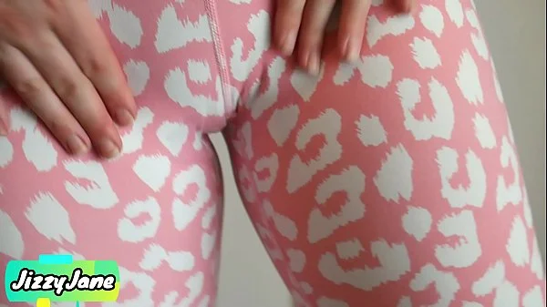 Cumming In My Panties and Yoga Pants After Rubbing My Smooth Pussy