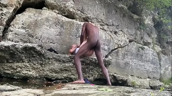 BigDaddyKJ: Interracial Couple Fucks On Hike | Preview