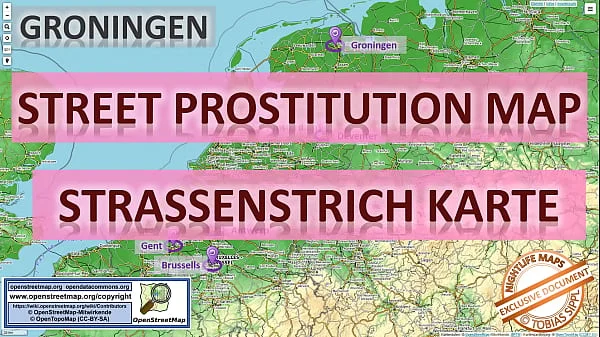 Groningen, Netherlands, Sex Map, Street Prostitution Map, Massage Parlours, Brothels, Whores, Escort, Callgirls, Bordell, Freelancer, Streetworker, Prostitutes