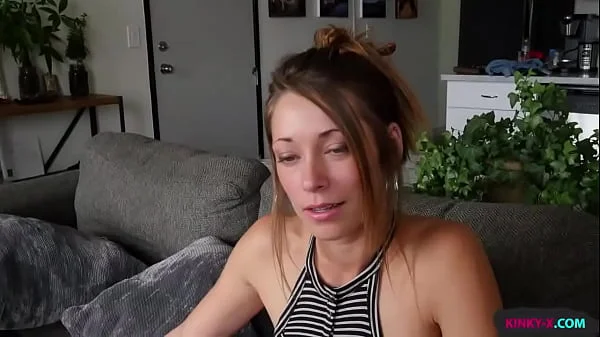 My stepsister did sucking and riding my cock so good and having me make her cum twice while I was fucking her - Kirsten Lee