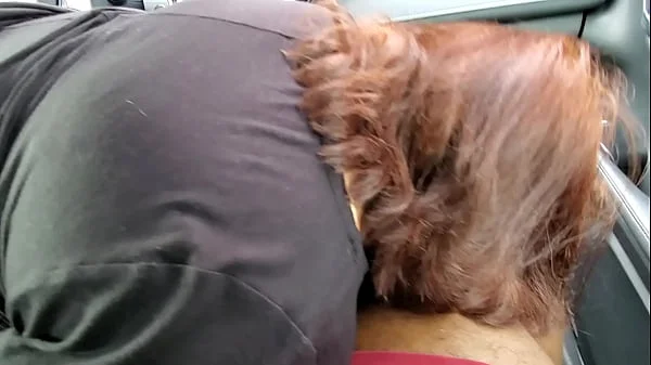 Public Blowjob in the Car