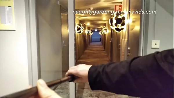 Getting Naughty in the Hotel Hallways and Elevator (Caught)