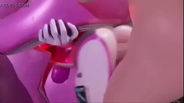 D.va gets stuck in mech and gets fucked