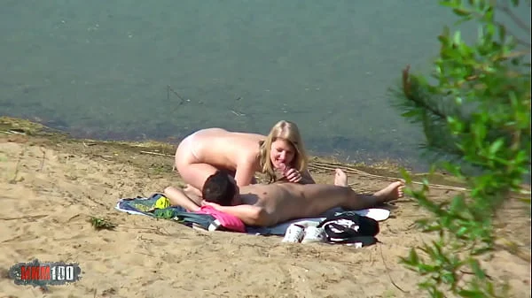 Spied having sex at the beach