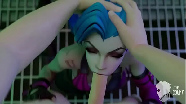 Jinx Draining a Big Cock - League of Legends