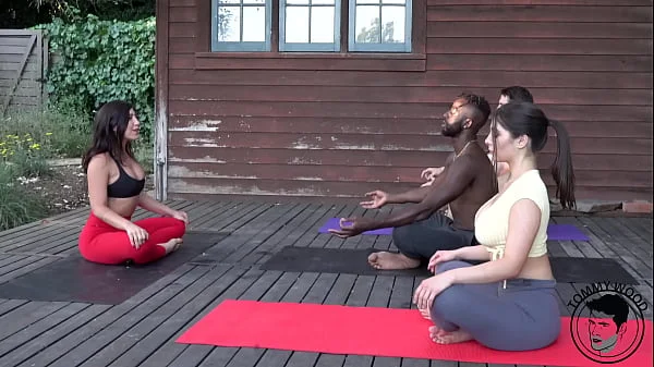 BBC Yoga Foursome Real Couple Swap