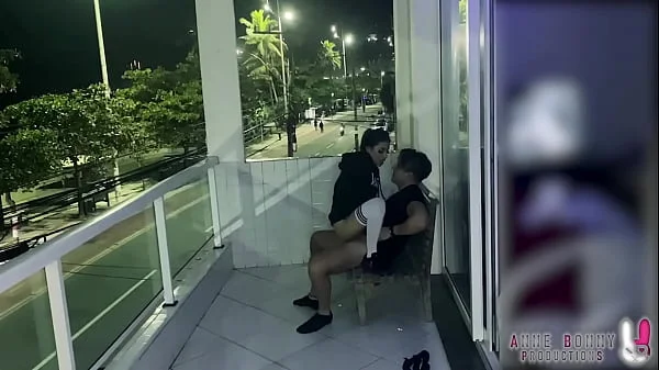 BUSTED! Public Sex on Balcony Caught by Police